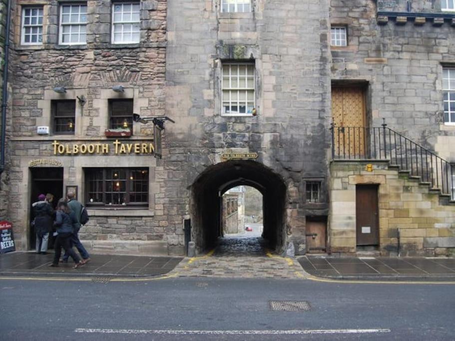 Next To The Palace And Royal Mile With Parking EDI Kültér fotó